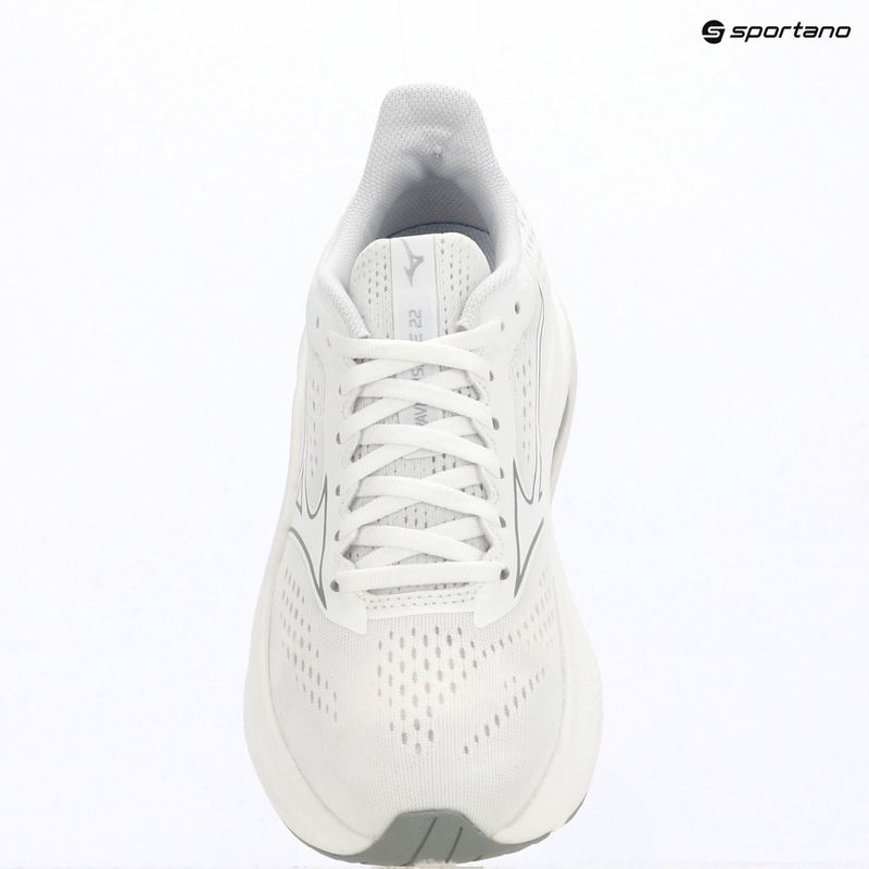 Moteriški bėgimo batai Mizuno Wave Inspire 22 white/white/harbor mist 9