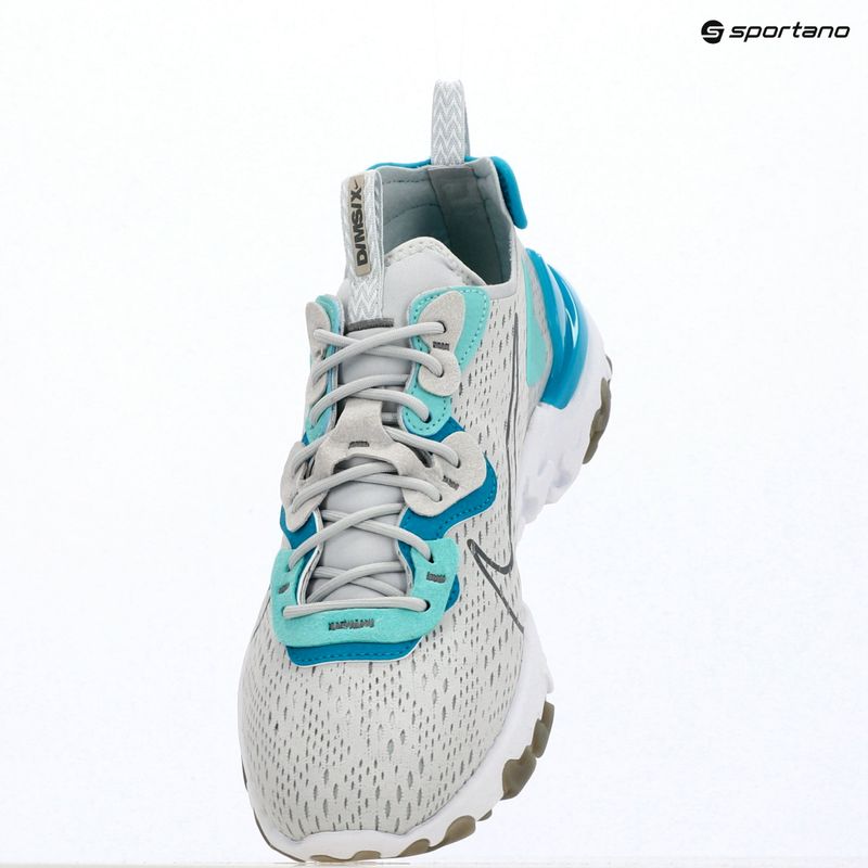 Vyriški batai Nike React Vision pure platinum/aquamarine/smoke grey 14