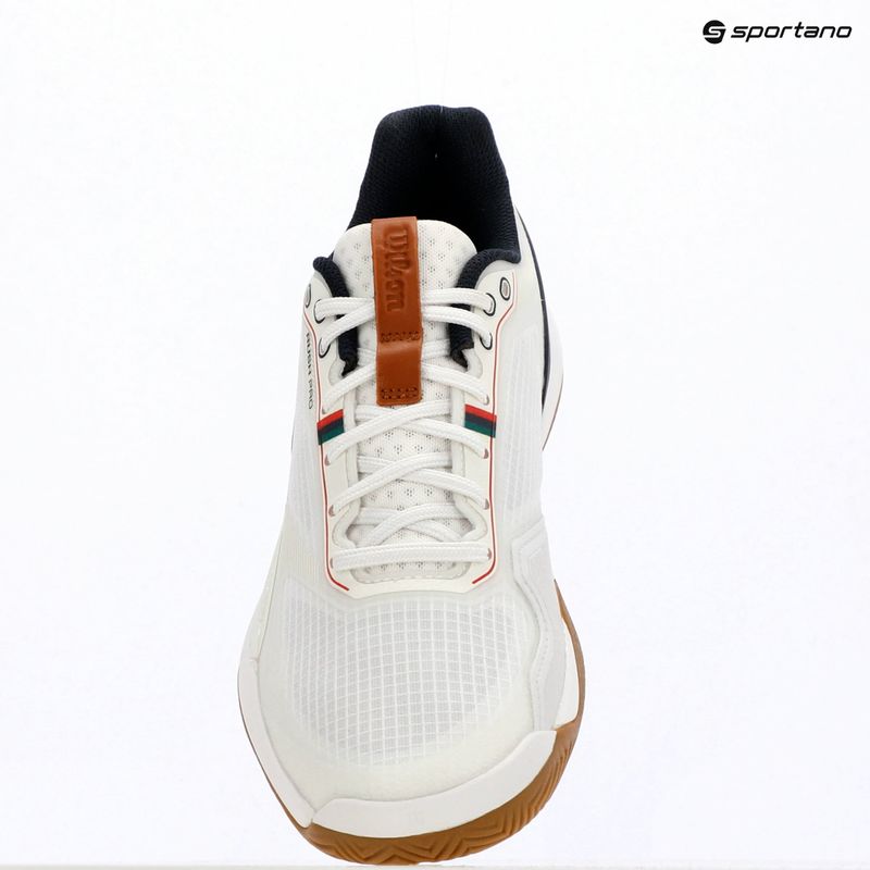 Vyriški teniso batai Wilson Rush Pro 5 white/navy blazer/gum 11