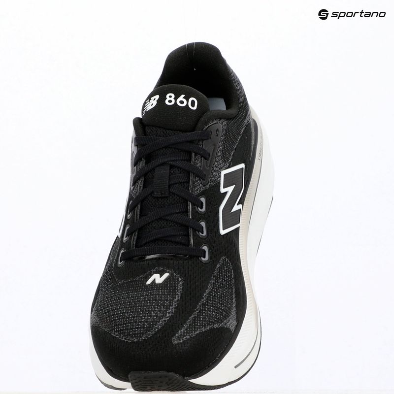Vyriški bėgimo batai New Balance Fresh Foam 860's V15 black/ 103 white 13