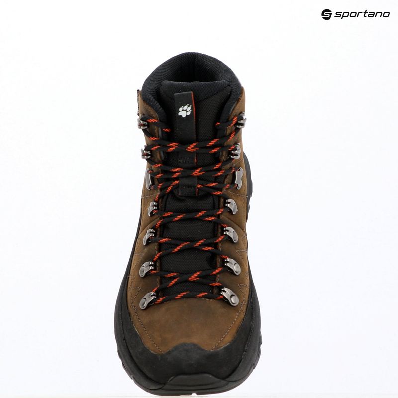 Vyriški turistiniai batai Jack Wolfskin Apex Hike Pro Leather Texapore Mid fawn 14