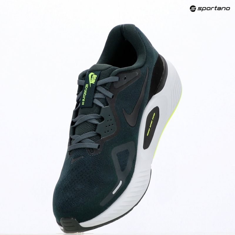 Vyriški bėgimo batai Nike Structure 26 Wide seaweed/volt/pure platin 9