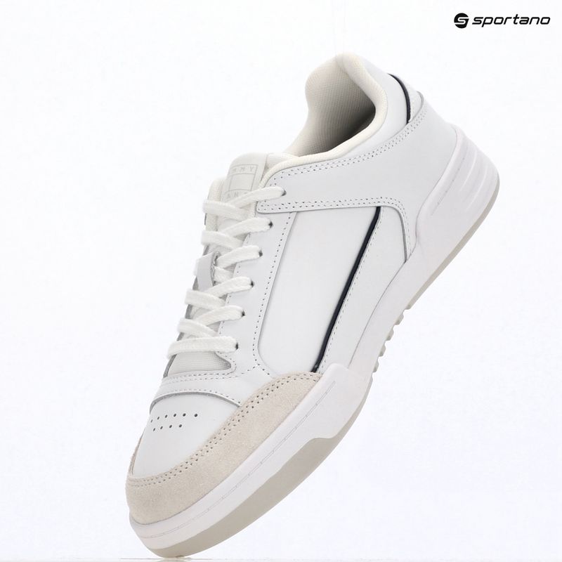 Vyriški batai Tommy Jeans Cupsole Leather white 9