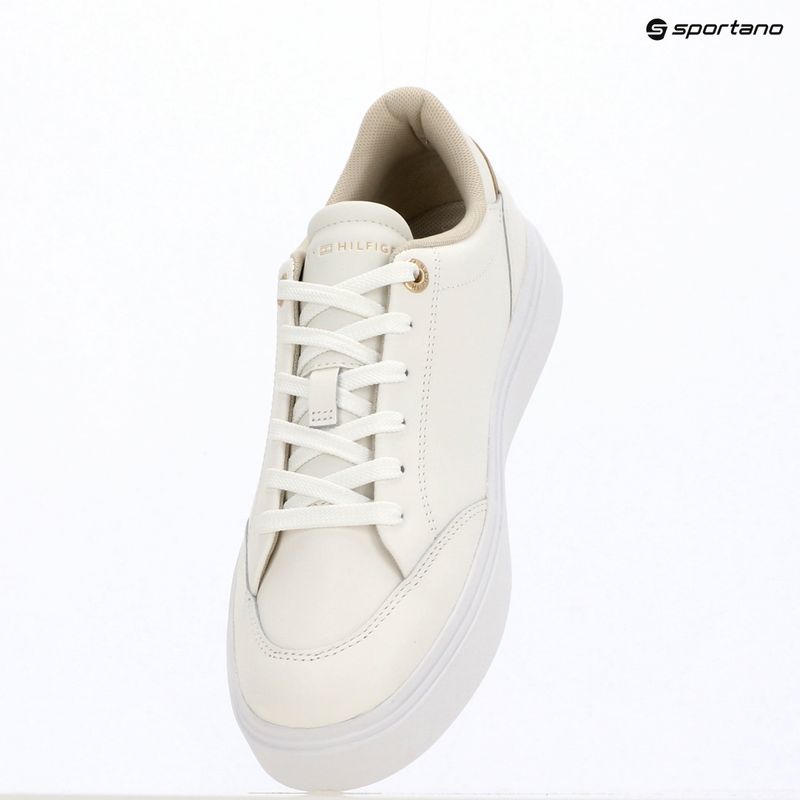 Moteriški batai Tommy Hilfiger Chic Cupsole ecru 9