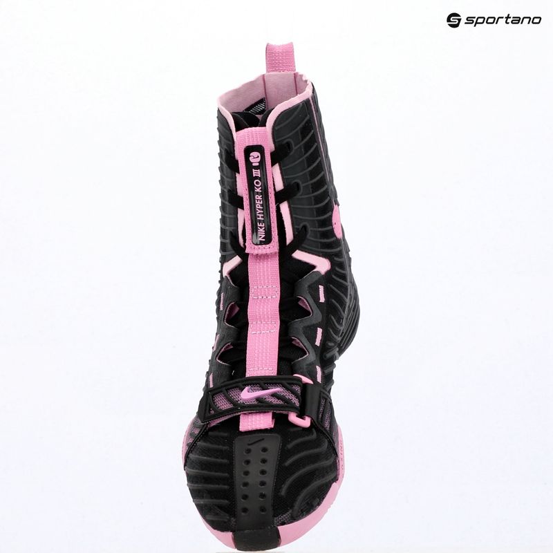Bokso batai Nike HyperKo 3 black/light magenta 18