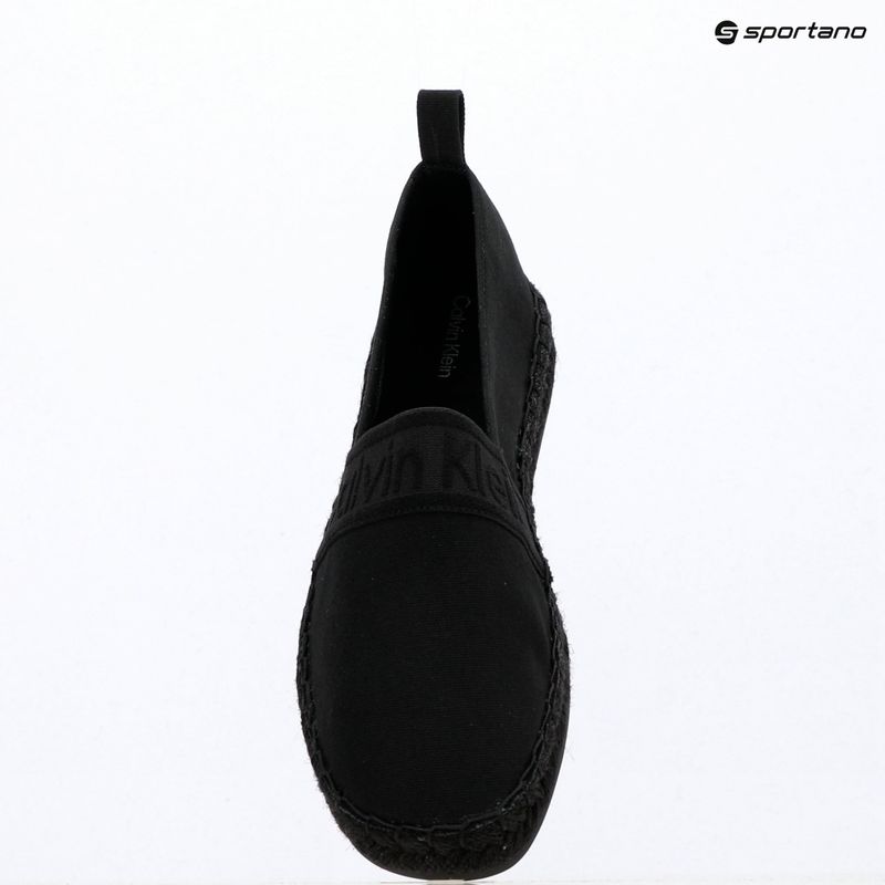 Moteriškos espadrilės Calvin Klein HW0HW02934 Oblique Webbing Triple Black 9