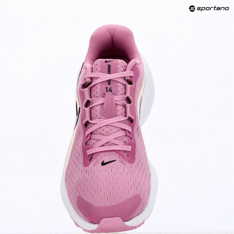 Moteriški bėgimo batai Nike Downshifter 14 light magenta/off noir/white/black 14