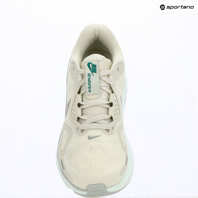 Moteriški bėgimo batai Nike Structure 26 sea glass/light silver/metallic silver 14