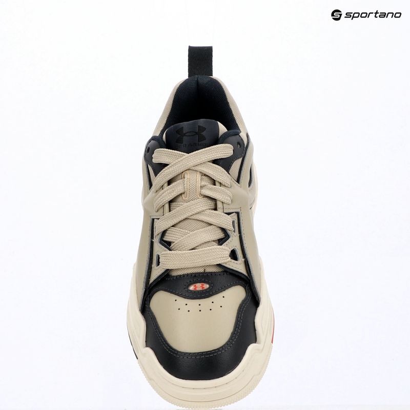 Treniruočių batai Under Armour HB-LO desert sand/stone/racer red 9