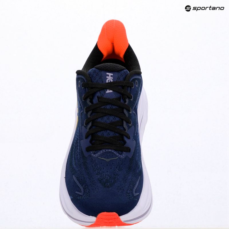 Moteriški bėgimo bateliai HOKA Clifton 10 midnight blue/starlight glow 18