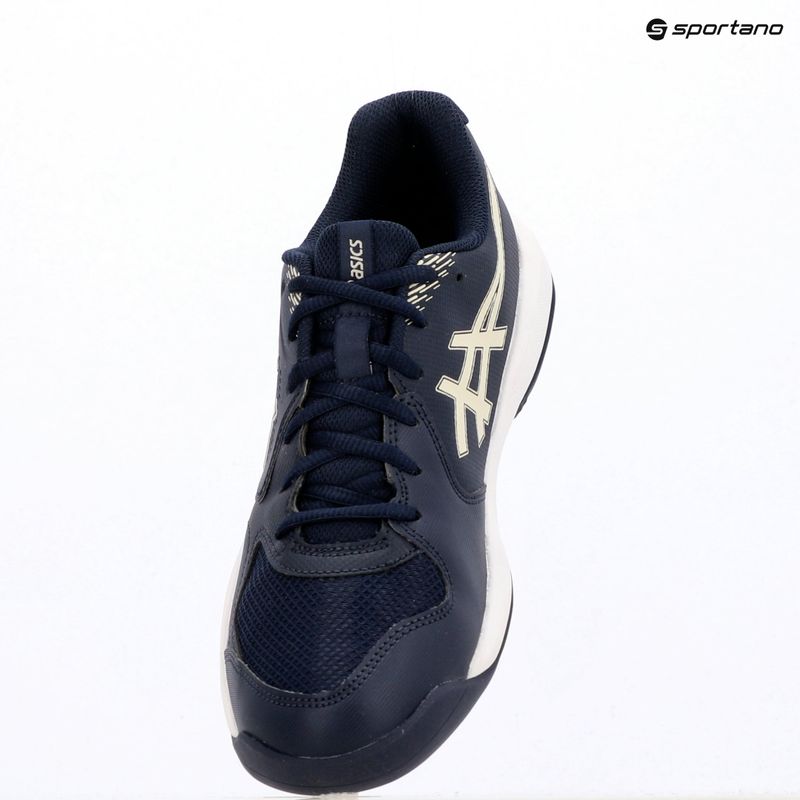Vyriški teniso batai ASICS Gel-Dedicate 9 Indoor midnight/oatmeal 9