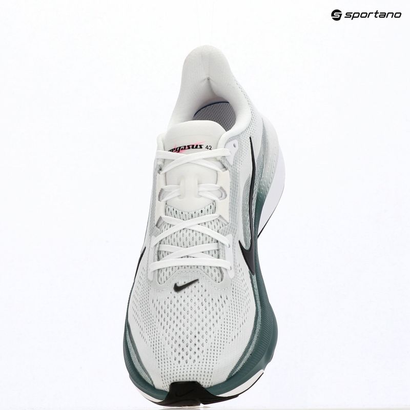 Vyriški bėgimo batai Nike Pegasus 42 white/mineral slate/hyper pink/black 13