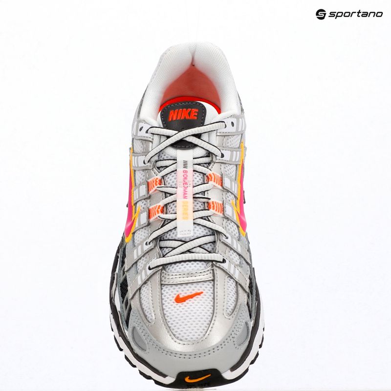 Moteriški batai Nike P-6000 white/metallic platinum/laser fuchsia 14