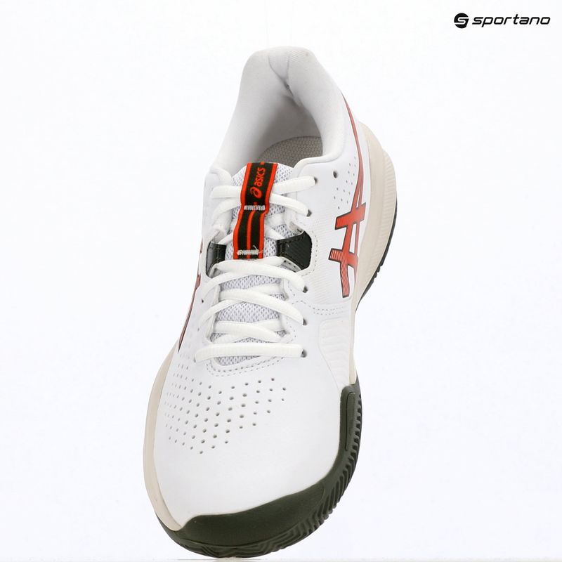 Vyriški teniso batai ASICS Gel-Challenger 15 Clay white/cherry tomato 9
