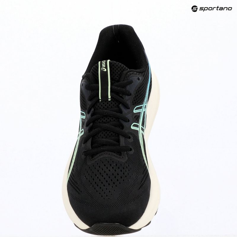 Vyriški bėgimo batai ASICS Gel-Contend 10 black/illuminate yellow 9