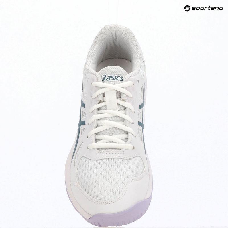Moteriški batai ASICS Upcourt 6 white/foggy teal 9
