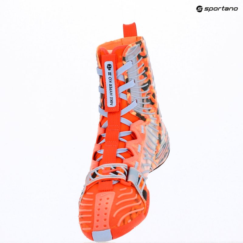 Bokso batai Nike HyperKo 3 SE black/bright crimson/aluminum 11