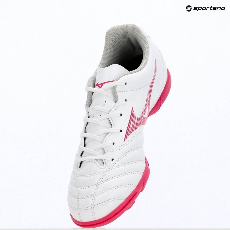 Vaikiški futbolo bateliai Mizuno Monarcida Neo III Select Jr AS white/fuchsia purple 12