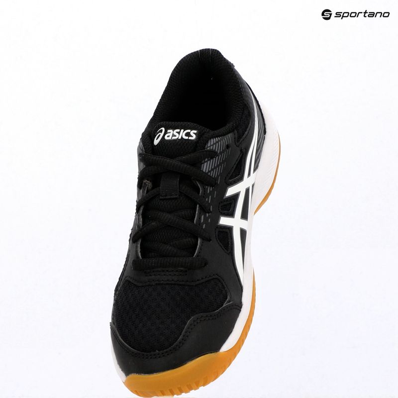 Vaikiški batai ASICS Upcourt 6 GS black/white 9