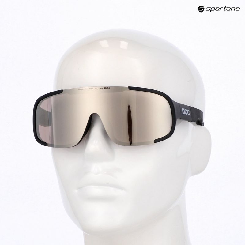 Saulės akiniai POC Aspire uranium black/clarity road/sunny silver 6