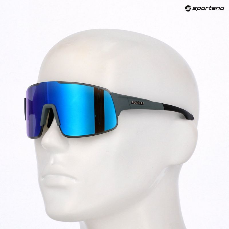 Saulės akiniai Rogelli Swift Full Revo grey/blue full revo 13