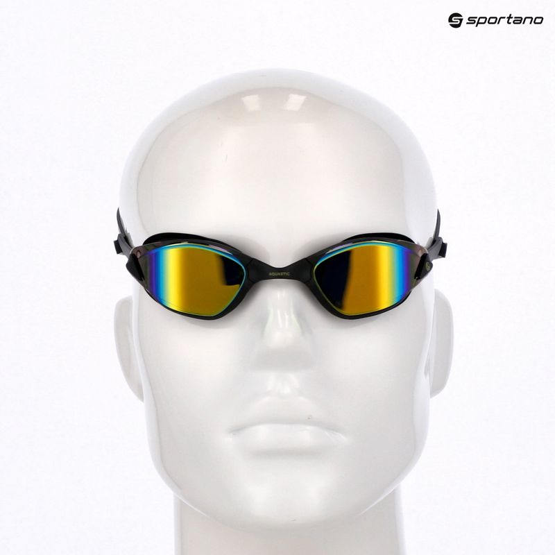 Akiniai plaukiojimui AQUASTIC Micta black 12