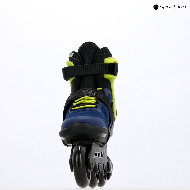 Vaikiški riedučiai Rollerblade Microblade 3WD Jr blue royal/lime 10