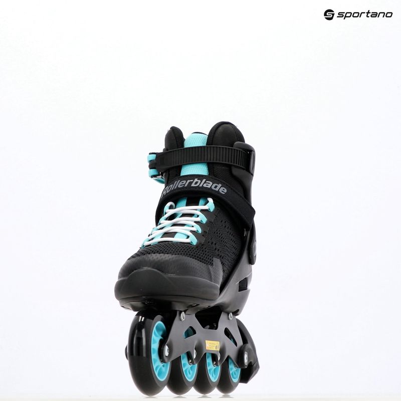 Moteriški riedučiai Rollerblade Sirio 80 W juoda/teal mėlyna 10