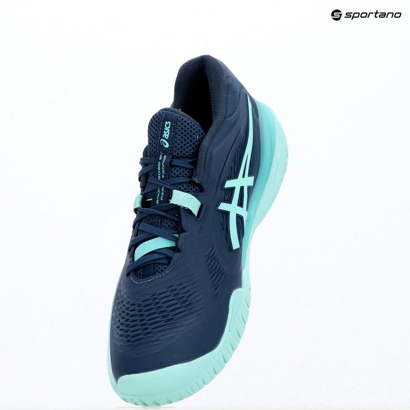 Vyriški teniso batai ASICS Gel-Resolution X night sky/illuminate mint 9