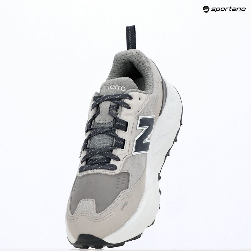 Vyriški bėgimo batai New Balance Hierro Trek V9 grey matter/graphite 15