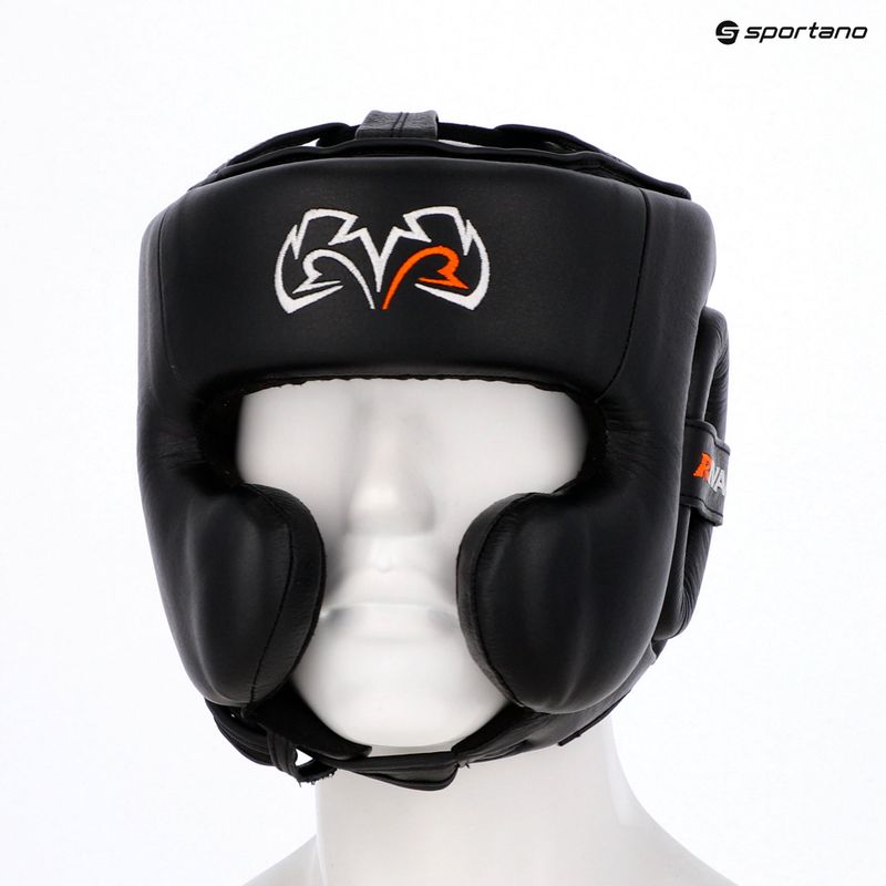 Bokso šalmas Rival RHG10 Intelli-Shock Headgear black 8