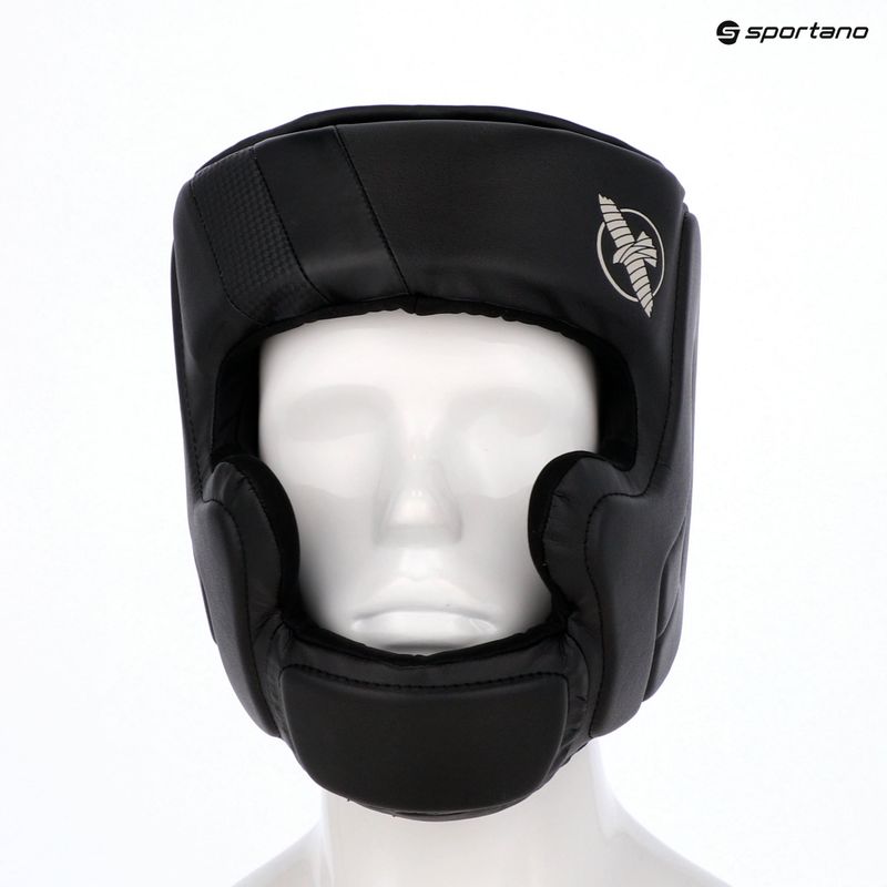 Hayabusa T3 Headgear bokso šalmas juodas 6