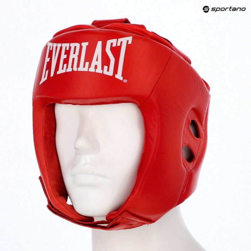Bokso šalmas Everlast Amateur Competition Headgear red 4