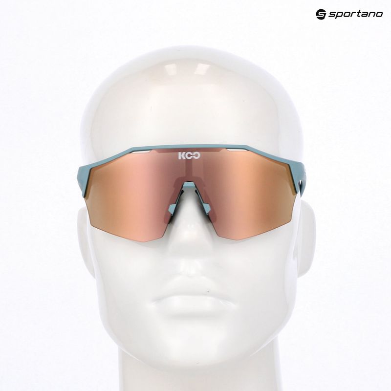 Saulės akiniai Koo Alibi harbor blue/matt copper mirror 6