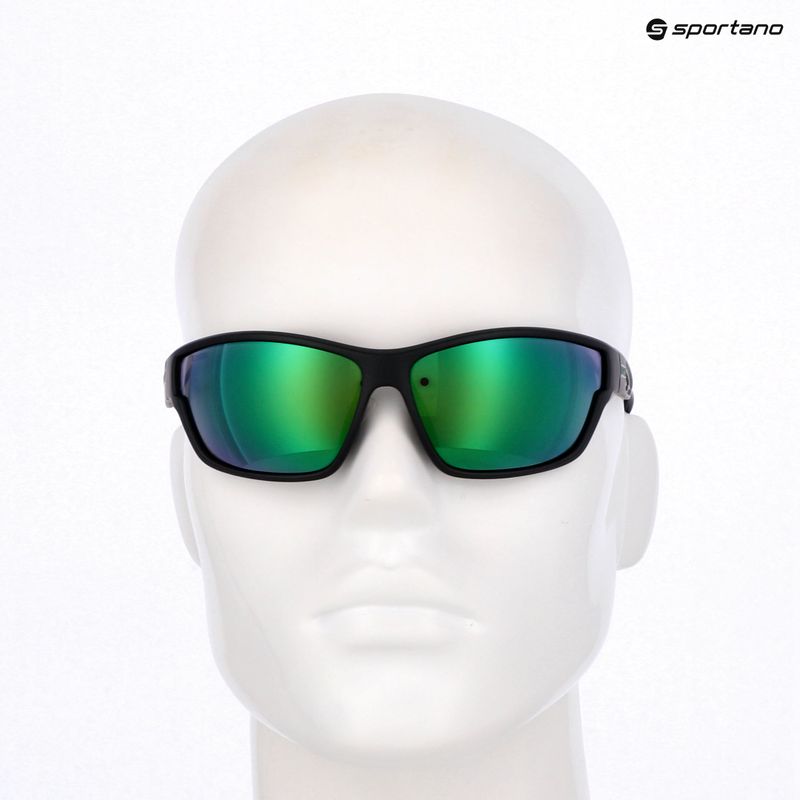 Saulės akiniai UVEX Sportstyle 806 black matt/mirror green 7