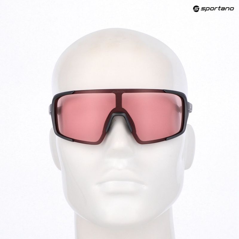 Saulės akiniai Alpina Lumin gun/metallic matte/pink 7