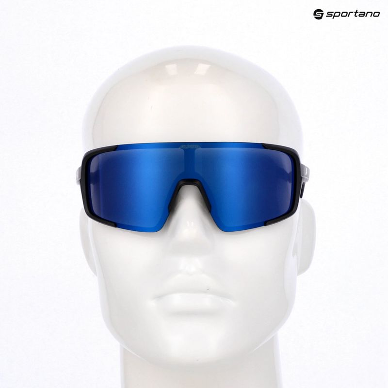 Saulės akiniai Alpina Lumin black matt/blue mirror 7