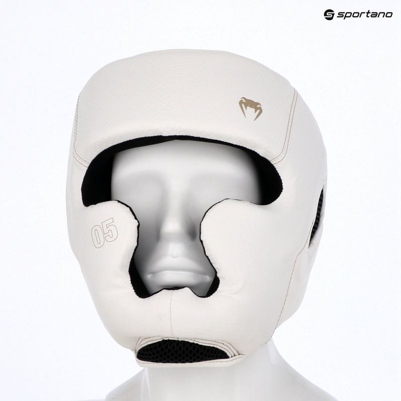 Bokso šalmas Venum Impact Evo Scales Headgear ivory 8