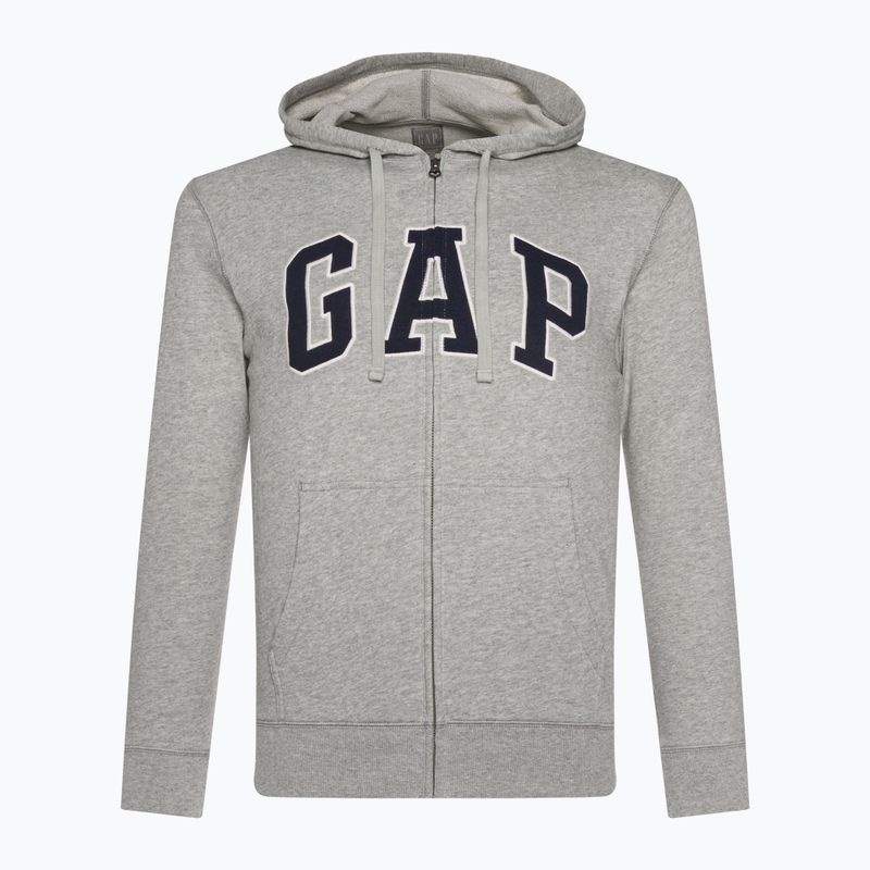 Vyriškas džemperis GAP XLS FT Arch FZ HD b10 grey heather 5