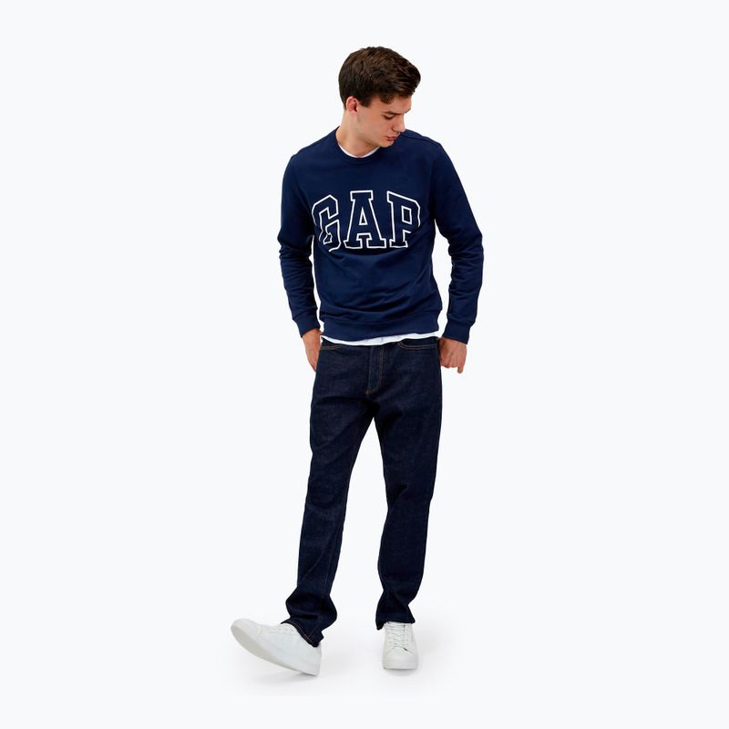 Vyriškas džemperis GAP Logo Crewneck blue navy 2