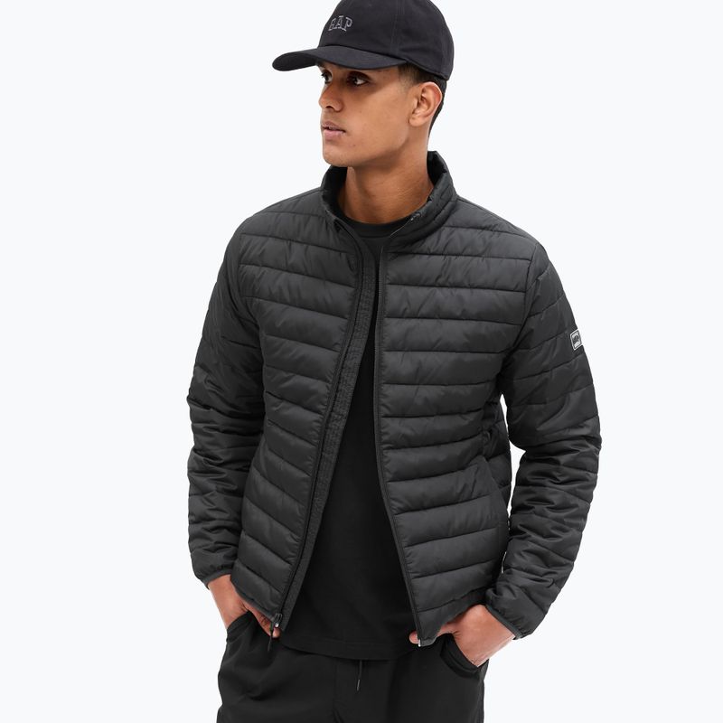 Vyriška striukė GAP V-Frch Logo LTWT Puffer true black