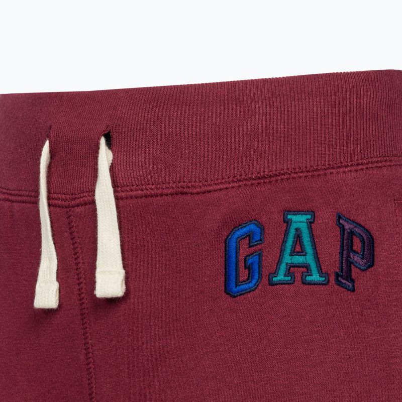 Vaikiškos kelnės GAP V-Fall Fash Logo Jogger deep garnet red 3