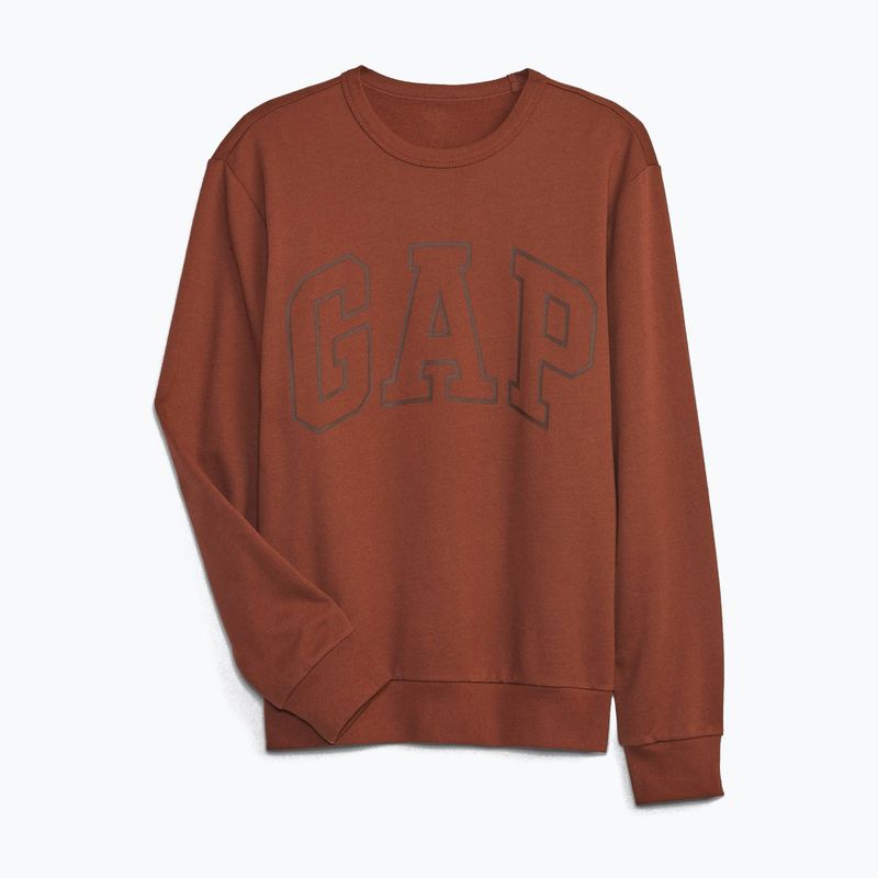 Vyriškas džemperis GAP Logo Crewneck burnt russet 3