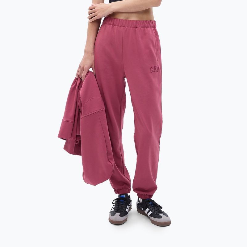 Moteriškos kelnės GAP Frch Exclusive Easy HR Jogger dry rose