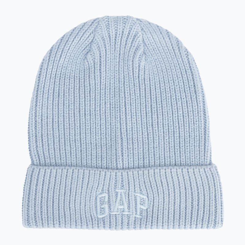 Moteriška kepurė GAP V-Logo Beanie ice blue 740 5