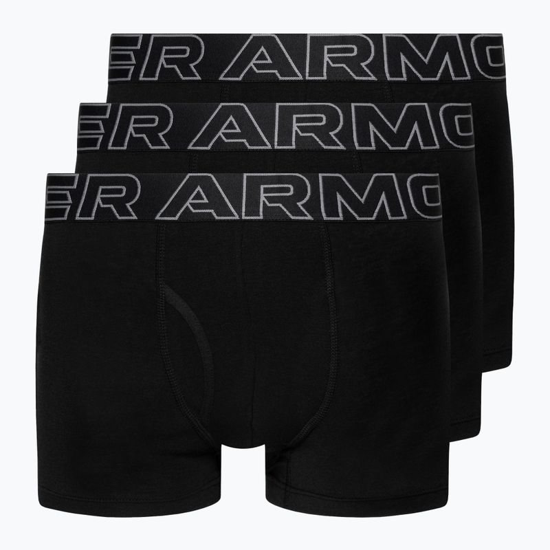 Vyriškos kelnaitės Under Armour Perf Cotton 3 vnt. black