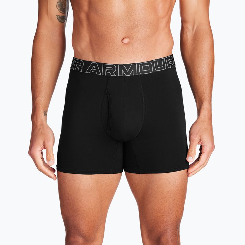 Vyriškos kelnaitės Under Armour Perf Cotton 6 3 vnt. black 5