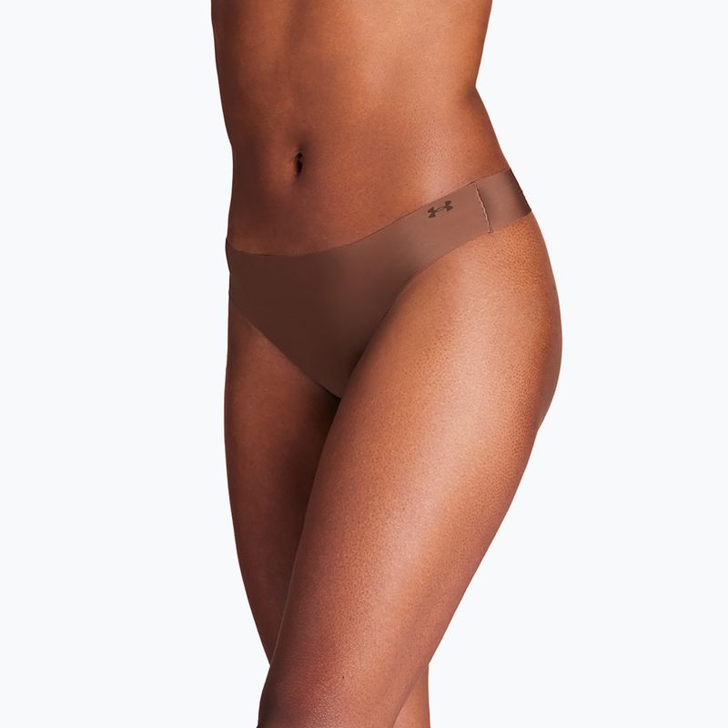 Moteriški stringai Under Armour Pure Stretch Ns Thong 3 poros hue 625 2