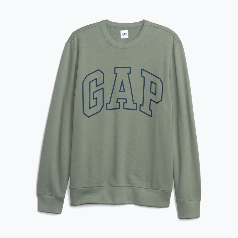 Vyriškas džemperis GAP Logo Crewneck sage 3