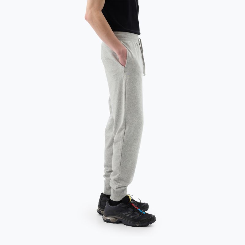 Vyriškos kelnės GAP Heritage French Terry Loggo Jogger light heather grey 4